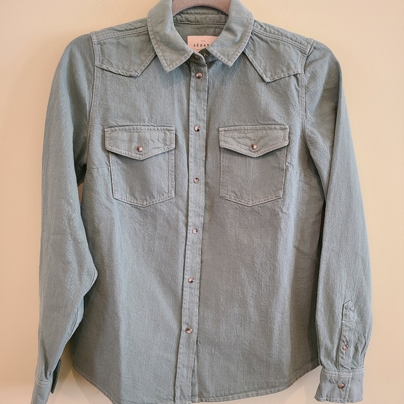 Sezane Servanne Shirt - Picture 6 of 8